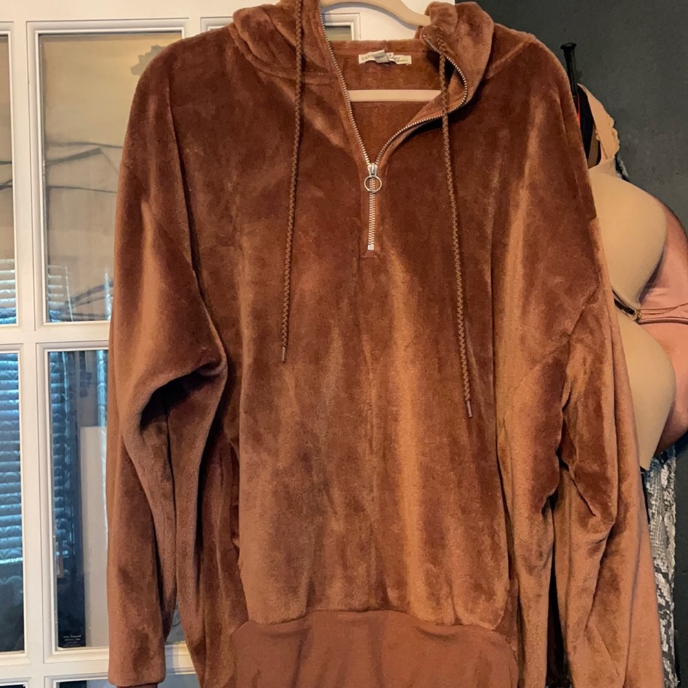 Express Super Soft Bear Coat